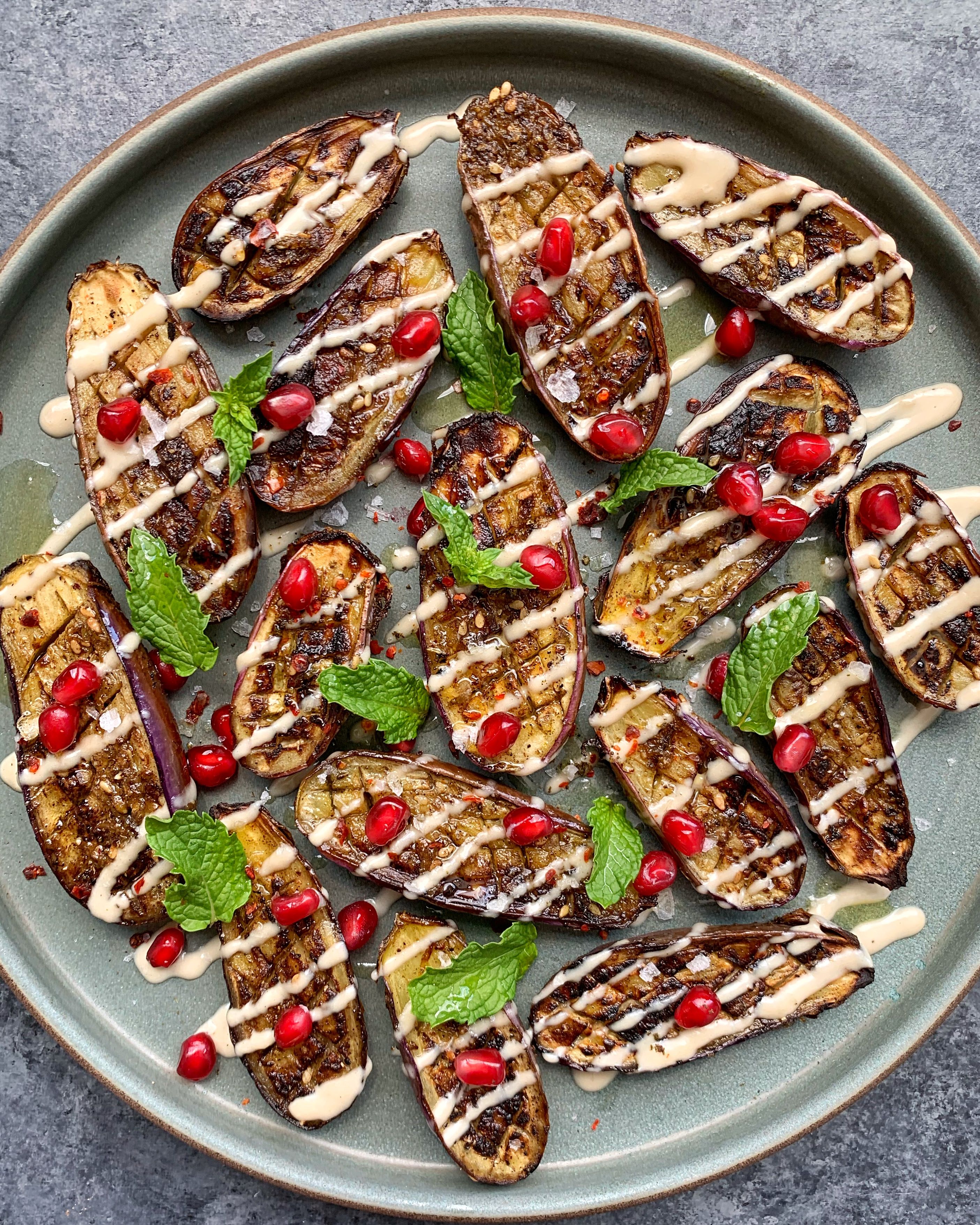 Grilled Aubergine