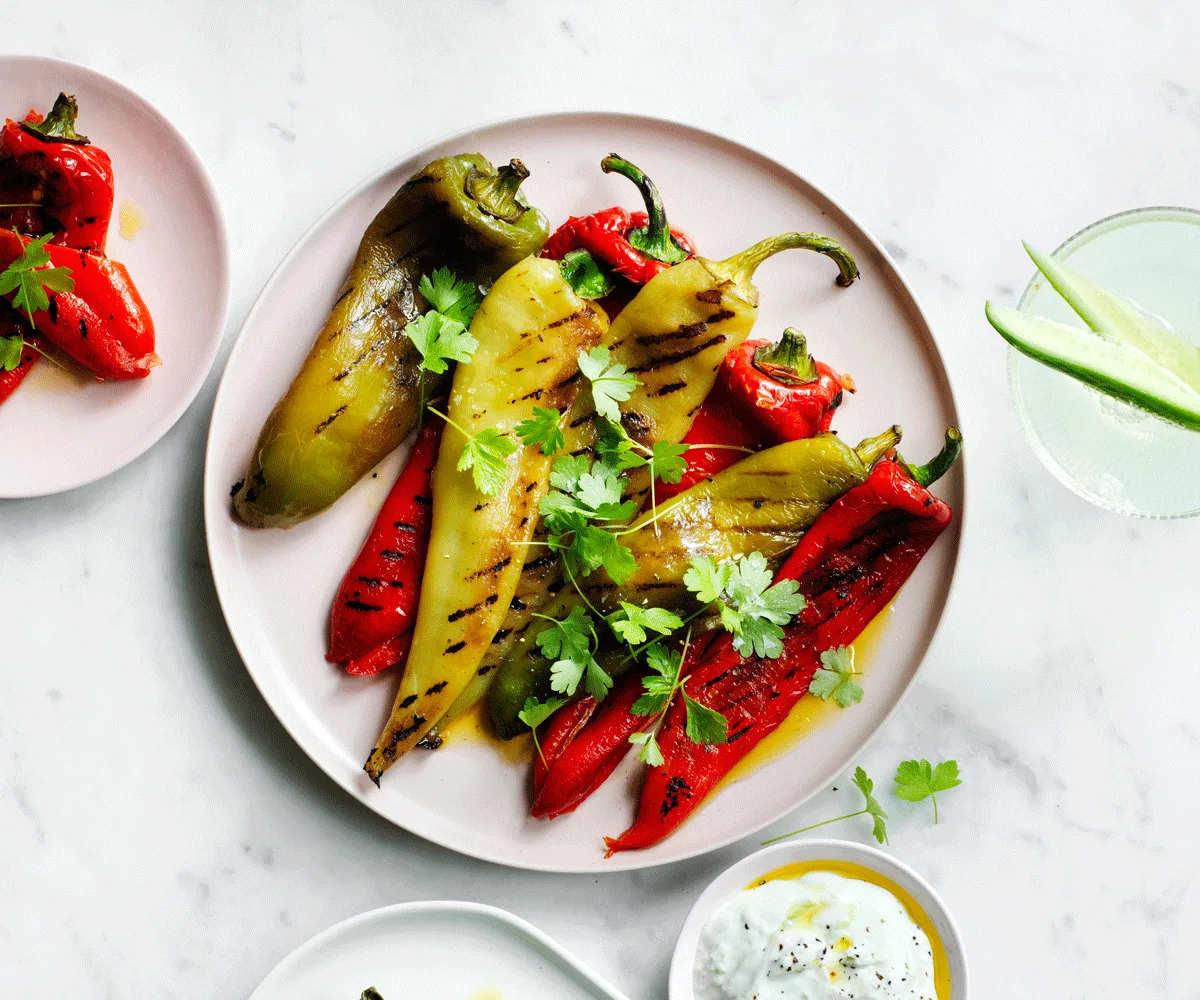Grilled Peppers