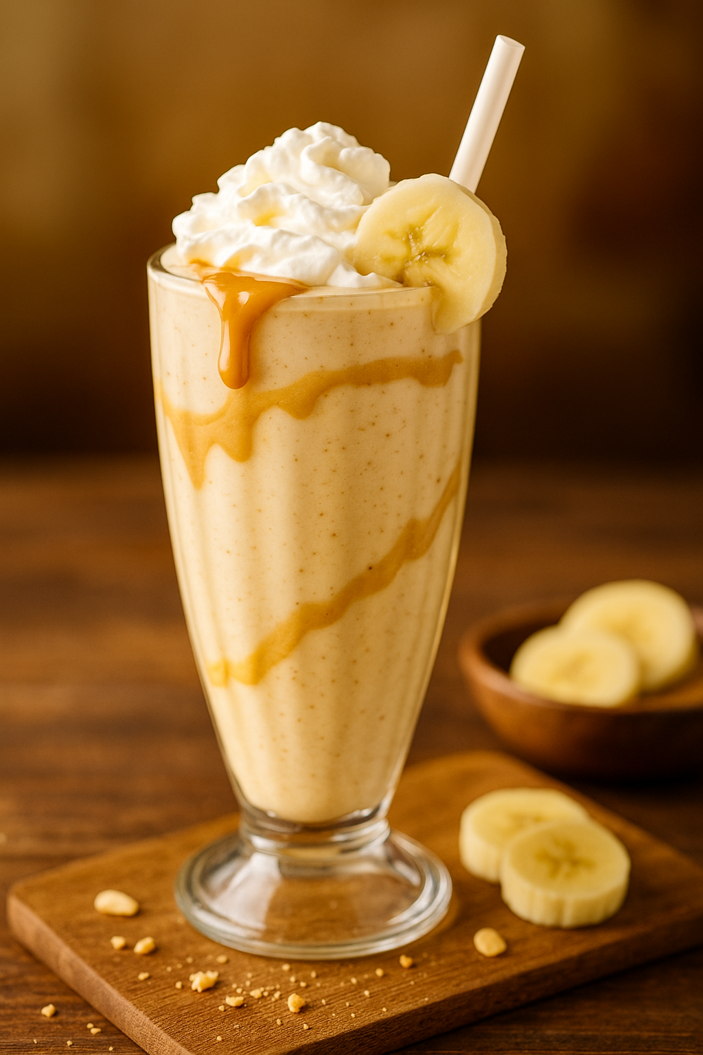 Peanut Butter Banana Milkshake