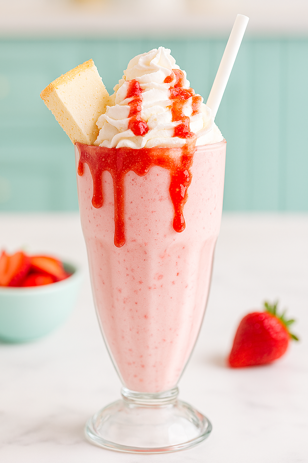 Strawberry Cheesecake Milkshake